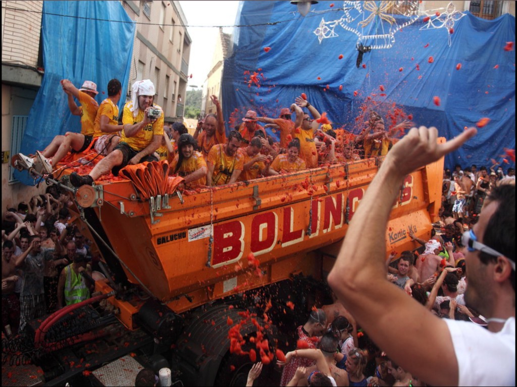 Tomatina 2025 desde el Cami&oacute;n